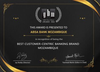 Absa Moçambique eleito “Melhor Marca Bancária Centrada no Cliente” em 2024