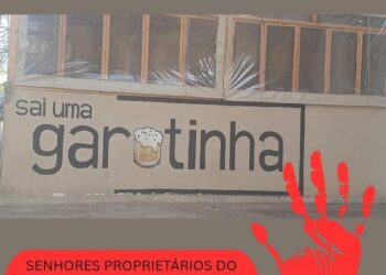AMJIGE repudia publicidade com referência infantil em Bar: “Garotinha é criança, não produto”
