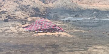 Quatro pessoas morreram carbonizadas quando tentavam tirar combustível de um camião-cisterna em chamas