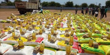 Zambézia: Cerca de 4.481 famílias afectadas pelo ciclone Jude na Maganja da Costa beneficiam de apoio alimentar