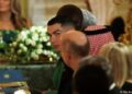 Cristiano Ronaldo em jantar na Casa Branca ao lado do príncipe herdeiro saudita