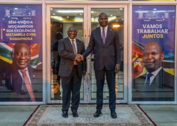 Chapo e Ramaphosa participam na inauguração da Infraestrutura Integrada de Processamento de Hidrocarbonetos, em Inhassoro