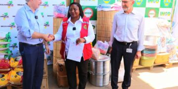 TotalEnergies entrega cerca de 95 toneladas de produtos diversos ao INGD para apoiar às famílias afectadas pelas cheias e inundações em Moçambique