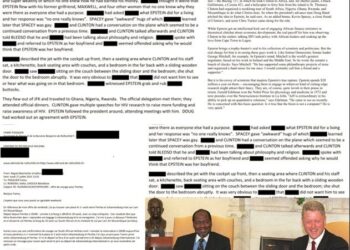 O nome de “Moçambique” aparece 177 vezes nos arquivos de Jeffrey Epstein: Avião usado por Bill Clinton na passagem pelo País em 2002 era do “predador Epstein”