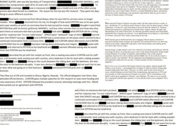 Os detalhes sobre o “nome Moçambique” nos arquivos Epstein e os seus tentáculos na  Pérola do Índico